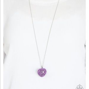 Paparazzi heart necklace